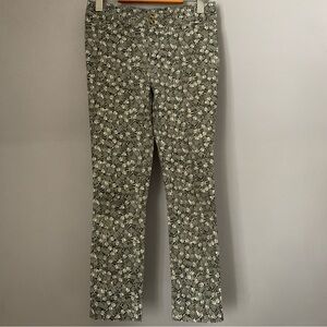 Anthropologie Pineapple Print Pants Size 0